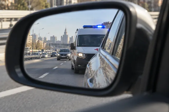 Был включён только маячок без звукового сигнала